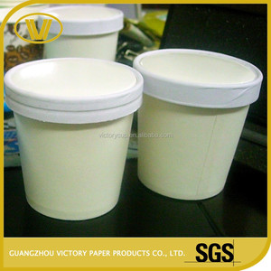Nuevo papel taza de sopa <span class=keywords><strong>chino</strong></span> de fábrica y sopa de papel taza con tapa - Product Image 1