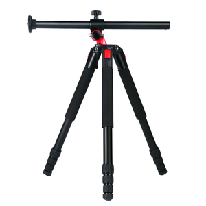 Monopié de aluminio con rotación de <span class=keywords><strong>360</strong></span> <span class=keywords><strong>grados</strong></span> para cámara, columna central giratoria, trípodes de 4 secciones y cabeza de bola, 2 en 1 - Product Image 3