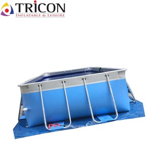 Piscines à cadre métallique au <span class=keywords><strong>meilleur</strong></span> prix, vente chaude, portables, en acier, 0,9 mm, taille personnalisée, modernes, avec échelle/<span class=keywords><strong>pompe</strong></span> 2 - Product Image 5