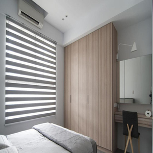 Coiffeuse personnalisée en bois, style cabine à marié - Product Image 3