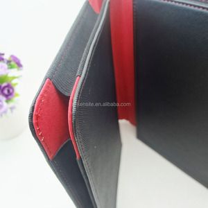 Personalizado grabado logo negro de cuero de la pu coche manual carpeta - Product Image 6