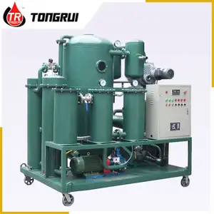 Double stage high vacuum transformer oil purifier machine/insulation oil purification