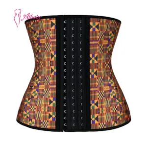 ATBUTY toptan ucuz kolombiyalı geometrik lateks Womens bel zayıflama kemerler