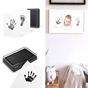Tampon d'encre Premium lavable pour les mains et les pieds, pour bébé, produit de grande taille, sûr, Permanent, Non toxique, disponible en plusieurs couleurs, vente en gros, - Product Image 6