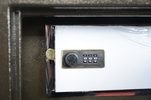 Cerradura digital de alta calidad, caja fuerte de metal con ruedas para gabinete, <span class=keywords><strong>Banco</strong></span> de oficina - Product Image 4