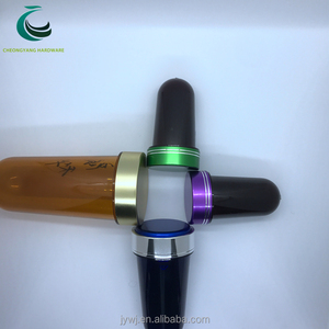 Wadah Botol Kapsul Plastik Bentuk Peluru Kosong dengan Tutup Aluminium - Product Image 4