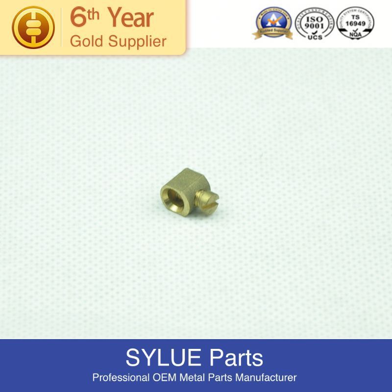 Petite quantité d'aluminium écrou hexagonal en laiton plaqué zinc