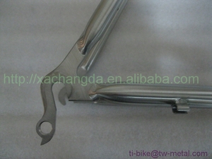 Titanium marco <span class=keywords><strong>de</strong></span> la bicicleta <span class=keywords><strong>camino</strong></span> con 44mm tubo <span class=keywords><strong>de</strong></span> dirección <span class=keywords><strong>de</strong></span> carbono marco <span class=keywords><strong>de</strong></span> bicicleta <span class=keywords><strong>de</strong></span> carretera más grande - Product Image 4