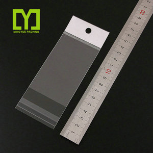 Sac à <span class=keywords><strong>rabat</strong></span> adhésif, en <span class=keywords><strong>plastique</strong></span>, de bonne qualité, suspendu, avec emballage, 50 pièces, chinois - Product Image 3