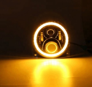 <span class=keywords><strong>2018</strong></span> Nueva Generación G2 G4 Super brillante 7 pulgadas alta baja y haz LED linterna para JEEP Wrangler con Ángel los ojos - Product Image 1