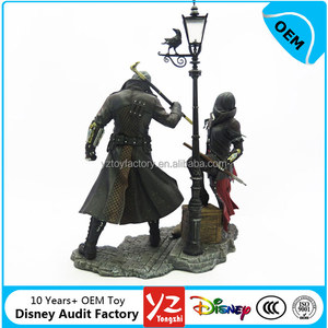 Juego y película coleccionables personalizados, juguetes de plástico 3D para exhibición, figuritas de PVC seccionales Ezio y Evie - Product Image 4