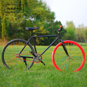 Daurada Thương Hiệu Bán Buôn Các New 26-Inch Cố Định Bánh Muti-Màu Sắc Ngược Phanh Xe Đạp Sinh Viên Đi Xe Đạp - Product Image 2