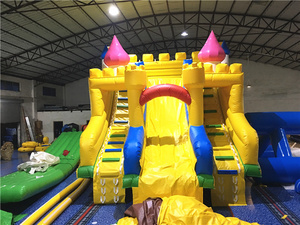 usado inflable agua diapositiva en venta castillo alto vacanes - Product Image 3