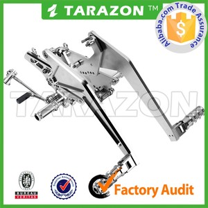 Reposapiés de aluminio para motocicleta CNC 6061, para KAWASAKI <span class=keywords><strong>ER6N</strong></span> - Product Image 3