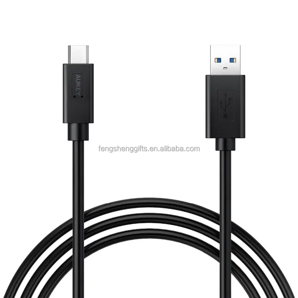 AUKEY USB C kablo USB-C USB 3.0 kablosu (3ft) ChromeBook Px ve daha fazlası