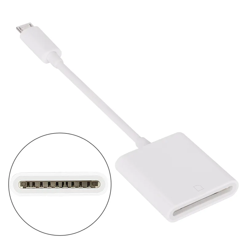 Micro USB to SD Card Reader Adapter for Android Phone and Tablets with OTG Function