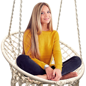 Praia Lazer Hammock Interior Macrame Decorativo Estofos Em Rede