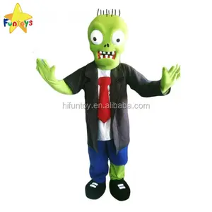 Adulto su misura del Costume della mascotte di film dello Zombie di Funtoys