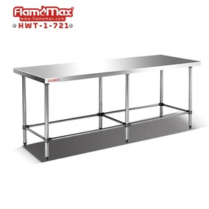 Ristorante Food Prep consolle tavolo da lavoro da <span class=keywords><strong>cucina</strong></span> <span class=keywords><strong>mobili</strong></span> <span class=keywords><strong>per</strong></span> Hotel personalizzati <span class=keywords><strong>in</strong></span> <span class=keywords><strong>acciaio</strong></span> inossidabile - Product Image 4