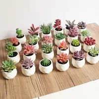 Artificial Fake Succulent Plants Potted