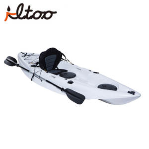 Kayak de Pesca Individual de 2.8m Ligero Sit-On-Top, Bote de Remos y Vela de HDPE y Polietileno - Product Image 1