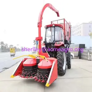 corn silage forage harvester tractor mounted silage harvester