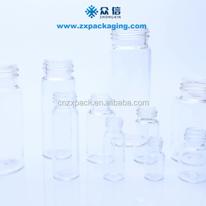 Bán Hot Rõ Ràng Vít Cổ Borosilicate Chai Thủy Tinh Lọ Nhỏ Với Nắp Khác Nhau - Product Image 2