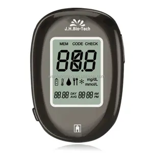 1.45 "LCD Elettronico Digitale Portatile Diabete Misuratore di Glucosio Nel Sangue di Prova del Tester Monitor di Assistenza Sanitaria Kit di Articolo