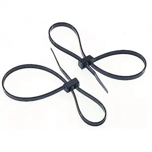 Hot Selling Double Locking Nylon Adjustable Lock Plastic Cable Tie