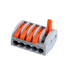 Gros WAGO 222 - 415 printemps levier poussoir adapter réutilisable câble 5 fio connecteurs 32A - Product Image 2