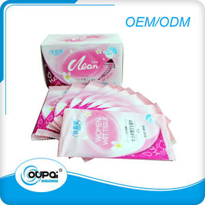 Individuales Envueltos Con Sabor A Calmar Toallitas Femeninas Para <span class=keywords><strong>La</strong></span> Infección Por Levaduras - Product Image 1