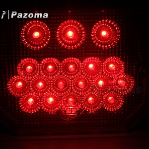 Feux arrière LED pour moto, feux de plaque d'immatriculation arrière pour <span class=keywords><strong>MZ</strong></span> ETZ 150 <span class=keywords><strong>250</strong></span> 251 301 Simson SR50 S51 <span class=keywords><strong>Suzuki</strong></span> TS 125 150 <span class=keywords><strong>250</strong></span> - Product Image 5