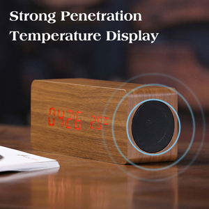 Nuevo diseño de madera Bluetooth altavoz real <span class=keywords><strong>altavoces</strong></span> de madera - Product Image 2