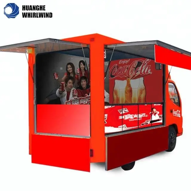 4x2 mini otomat kamyon mobil dükkanı kamyon Dondurma Kamyon için satış