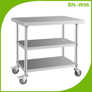 Equipos de <span class=keywords><strong>restaurante</strong></span> de cocina de acero inoxidable de <span class=keywords><strong>la</strong></span> <span class=keywords><strong>tabla</strong></span> rotatoria bn-w06 - Product Image 1