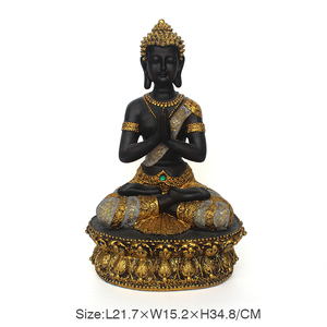 Resina artigianale india <span class=keywords><strong>statua</strong></span> di <span class=keywords><strong>buddha</strong></span> in resina personalizzata decorazione per la casa - Product Image 2