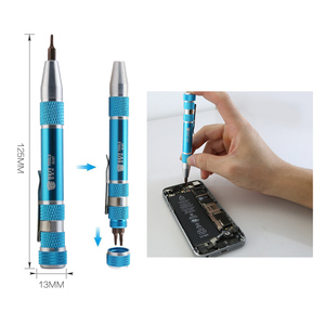 Destornilladores de Bolsillo de Precisión BESTOOL con Múltiples Puntas, <span class=keywords><strong>9</strong></span> Puntas Surtidas, Grado Industrial y para Bricolaje, Soporte OEM Personalizado, Mango de Plástico - Product Image 3