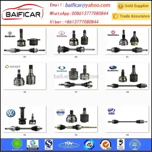 semi-eixo drive shafts front drive shaft Junta Homocinetica Y ejes completos Joints homocinetiques