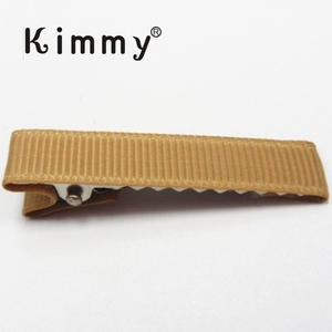 Polyester zilveren Chinese stijl kinder DIY effen haarclips met klemmen en strikjes - Product Image 2