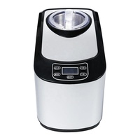 고품질 소프트 아이스크림 제조기 (내장형 컴프레서 140W, CE/CB/EMC/GS/RoHS 인증, 가정 및 상업용)