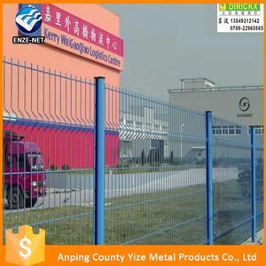 Alibaba express <span class=keywords><strong>vert</strong></span> soudé enduit métal escrime panneaux / <span class=keywords><strong>vert</strong></span> poudre flexion jardin clôtures - Product Image 1