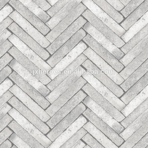3D Vieux Mur Brique Empilés Motif Ondulé Papier Peint - Product Image 2