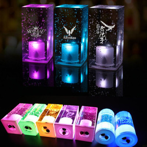Modern Hotel Style Energy Saving <strong>Crystal</strong> Rechargeable Battery LED Cordless Restaurant <strong>Table</strong> <strong>Lamp</strong> for Dinner - Product Image 4