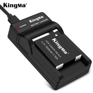Kingma جديد وصول عدة البطارية (حزمة واحدة) NB-6LH البطارية مع المحمولة المصغّر USB شاحن لكانون SX610 SX710 SX240 - Product Image 2