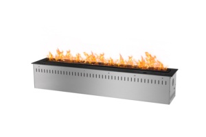 Cheminée inno fire — foyer électrique automatique à bio-éthanol, 36 pouces, en acier inoxydable - Product Image 2