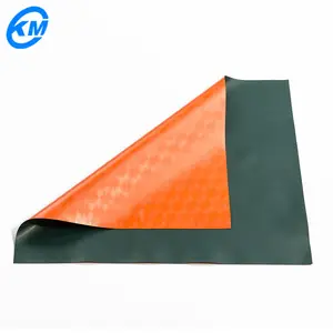 ПВХ ламинированные пленки черного и оранжевого цвета для Дождевого оборудования