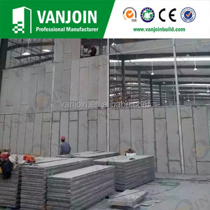 EPS Bê Tông Xi Măng Bánh Sandwich <span class=keywords><strong>Prefab</strong></span> Tường Lõi Xốp Panel Tường - Product Image 2