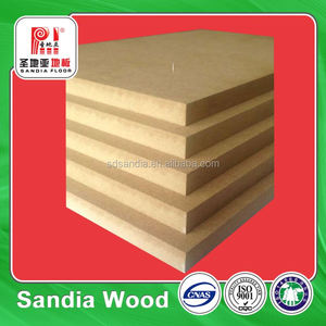 <span class=keywords><strong>A</strong></span> prueba de humedad Semi-tableros duros bajo precio cruda tablero MDF - Product Image 5