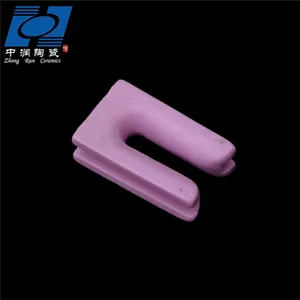 alumina ceramic wear resistance textile roller wire guides knitting machine spare parts