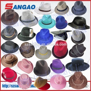 Moda al por mayor sombrero animal En fedora piel - Product Image 5